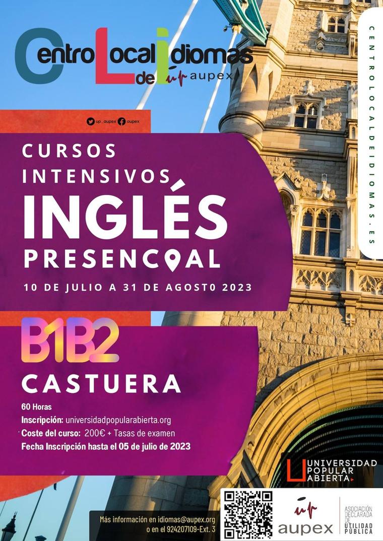 El Centro Local De Idiomas Oferta Cursos Intensivos De Verano De Inglés B1 Y B2 Hoy 7461